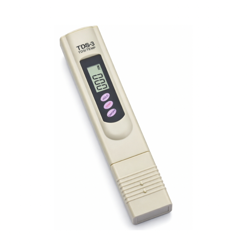 جهاز TDS-3 الرقمي لقياس أملاح ونقاء وحرارة المياه